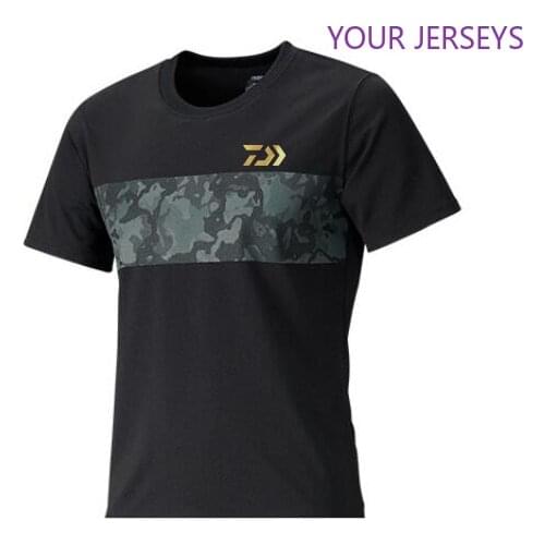 New 2022 Summer Outdoor Sunscreen Cycling Fishing Clothing Breathable Anti-Mosquito Short Sleeve Quick-Drying Shirt Pesca DAIWA