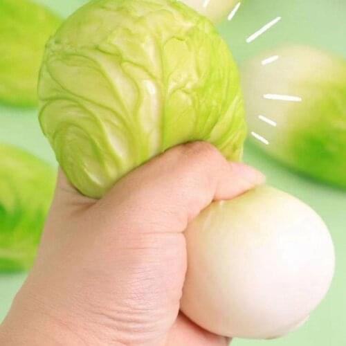 New Style Cabbage Release Stress Boot Ball Decompression Sticky Stress Reliever Toy Squeeze Toys Party Favors Gift