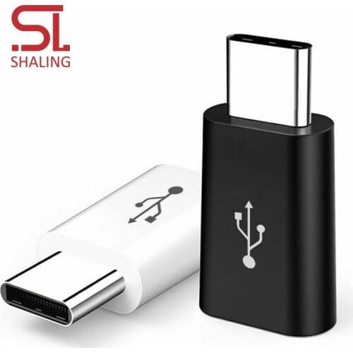 5PCS Micro USB Type C Female To Male Adapter Converter Micro-B To USB-C Connector Charging Cable Mobile Phone Accessories