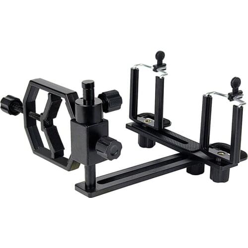 Datyson Fully Metal Camera Adapter Smartphone Adapter Telescope adapter for Binocular Monocular With 2pcs Phone Brackets