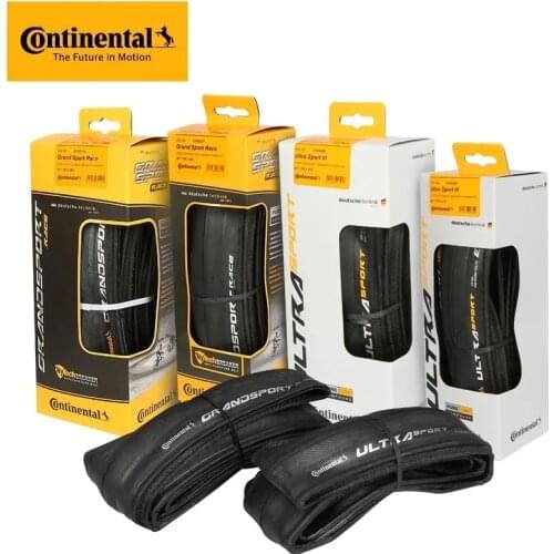 Continental Road Tire ULTRA Sport III & GRAND Sport Race & Extra 700× 23C /25C/28C Road Bicycle Clincher Foldable Gravel Tire