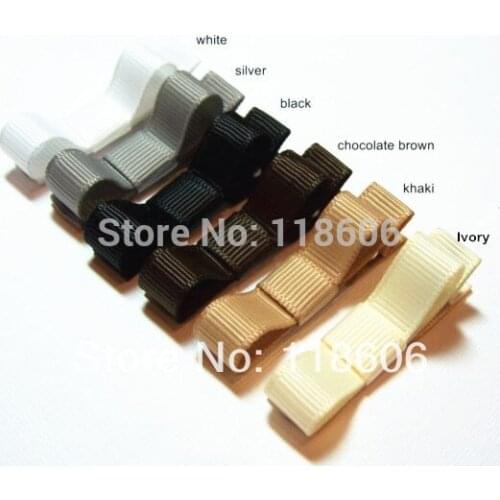 400pcs On Sale Tuxedo Hair Clips Fancy Tuxedo ClipsWhite Black Brown Silver Chocolate Free Shiping