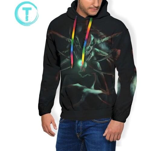 Subnautica Hoodie Lost Prey Hoodies Long Stylish Pullover Hoodie Autumn Oversized White Men Polyester Hoodies