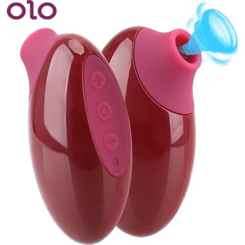 OLO Nipples Sucker Oral Sex Clitoral Sucking Vibrator 7 Speed G-Spot Stimulator Female Masturbator Adult Sex Toys for Women