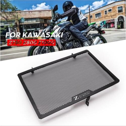 Motorcycle Cooler Radiator Grille Guard Protector Grill Cover For Kawasaki Z1000 Z800 Z750 Protective Gear Protector Accessories