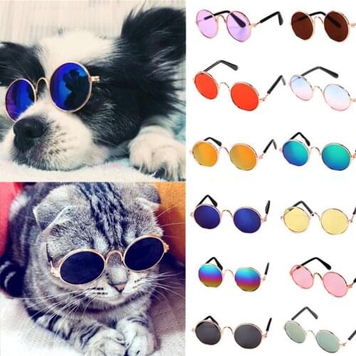 1Pcs Hot Sale Dog Pet Glasses For Pet Products Eye-wear Dog Pet Sunglasses Photos Props Accessories Pet Supplies Cat Glasses