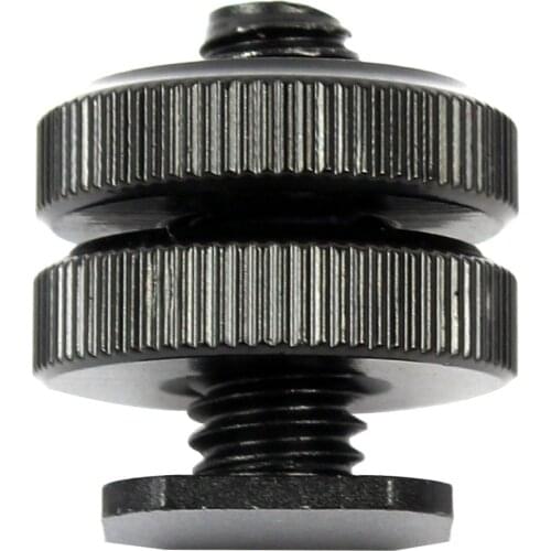 1 Piece Professional 3/8" Tripod Mount Screw to Flash Hot Shoe Adapter F06432