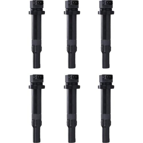 6Pcs Ignition Coil for Hyundai Santa Fe & Kia Optima V6 2.7L 2007-2009 UF558 27301-3E400
