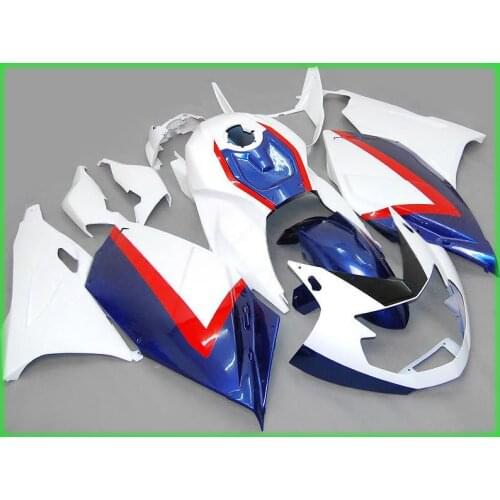 ABS Blue White red Fairing Kit For K1200S 05 06 07 08 K 1200S K1200 S 2005 2006 2007 2008 Motorcycle Fairings set+gifts