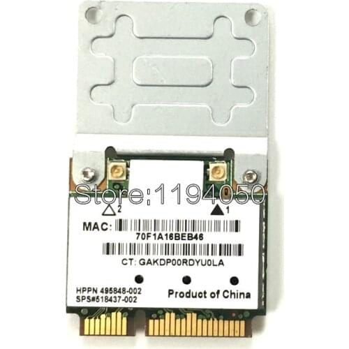 Atheros AR9280 AR5BHB92 Dual-Band 2.4GHz and 5GHz 802.11a/b/g/n 300Mbp Wireless wifi mini pci-e Card wifi Modules