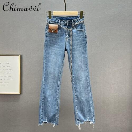 Chimavvi Women's Cropped Jeans