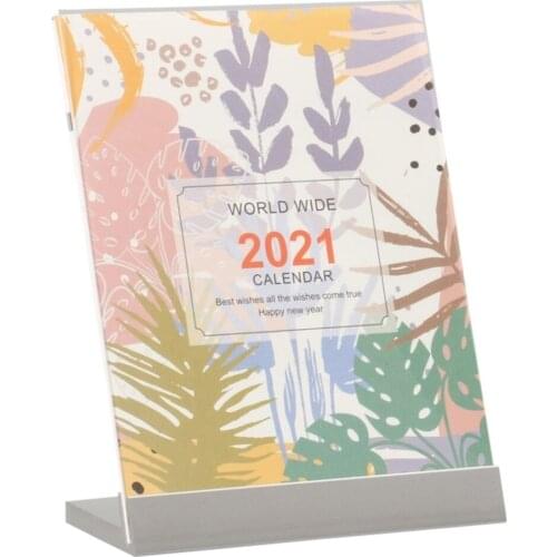 Calendar Italian Calendar Bracket Frame Stand Multifunctional Card Holder Slot Base