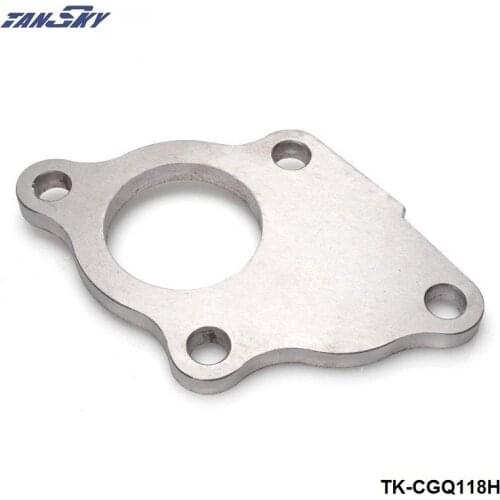 Turbo Down Pipe Flange Set FOR Mitsubishi 4M40T 2.8L 4 Bolt Pajero Triton Delica TK-CGQ118H