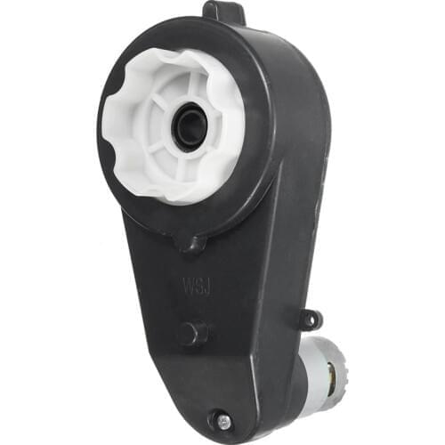 WSFS Hot High Speed Electric Motor Gear Box Control For Kids Car, 12V 23000Rpm Universal Children Electric Car Gearbox With Moto