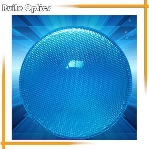 80mm 100mm Optical Plastic Compound Eye Fresnel Lens flys-eye Focal Length 50mm Photoflood Project Lamp Lens