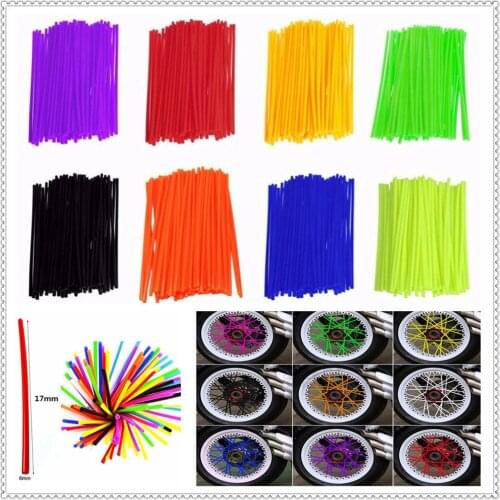 Motorcycle Dirt pit Bike Wheel Rim Spoke Skin Cover Wrap Tube Protector for Aprilia CAPANORD 1200 Rally ETV1000 V4R FactoRy