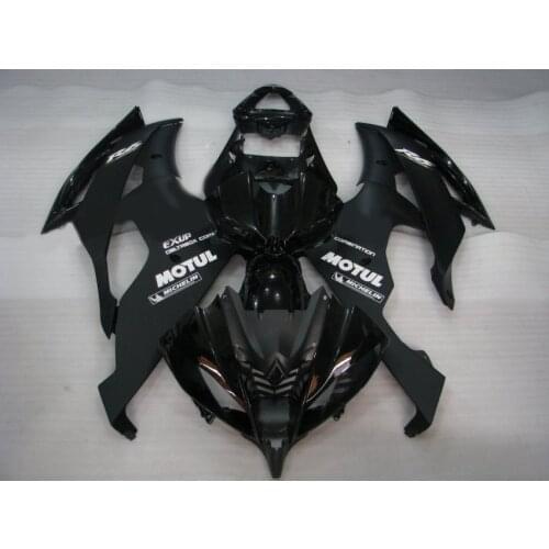 Injection Mold Fairing kit for YZFR6 08 09 10 11 12 YZF R6 2008 2009 2010 2012 Matte&gloss black Fairings set+7gifts YG02
