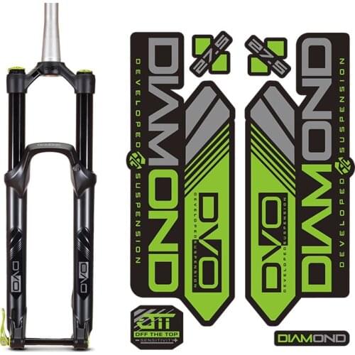 READU bicycle stickers DVO Diamond MTB Fork Sticker bicycle front fork decal