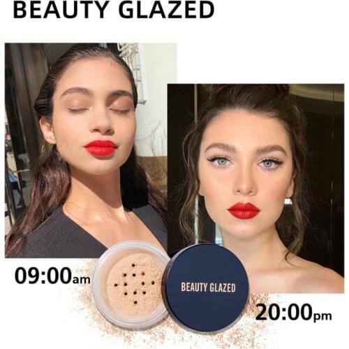 Professional Natural Loose Powder 2 Colors Loose Powder Face Makeup Waterproof Oil Control Skin Finish Powder Comestic TSLM1