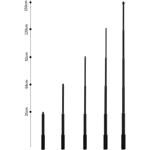 1.5M selfie stick stealth pole retractable monopod for GoPro Hero8 7 6 5 4 3 DJI OSMO insta360 oneX panoramic camera accessories