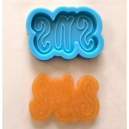 Silicone Resin Mold For Chocolate Candy DIY Coaster Mold Crafts Silicone Clay Mold