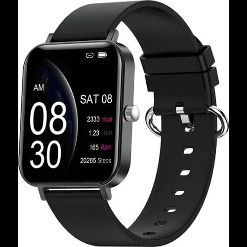 SmartWatch 2021 1.69 inch Sports Track Smart clock women Heart Rate Blood Pressure Multi-Dial For Android IOS Men smart watch