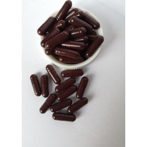 0 size 200pcs!Coffee-Coffee Colored HPMC Vegetarian empty capsules,Vegetable capsules (Joined or seperated capsules available!)