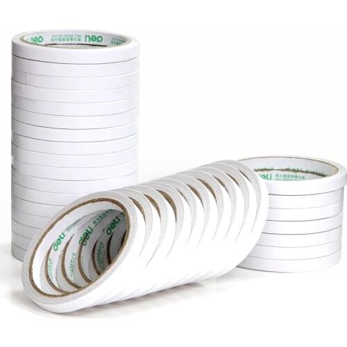 18mm high quality white super double sided tape super thin high adhesive cotton double sided tape school office supplies