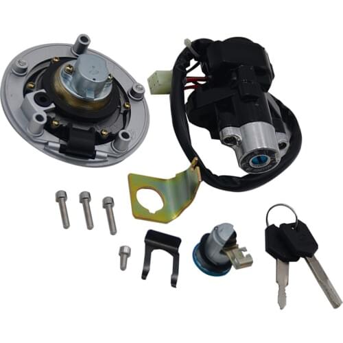 Replacement for Suzuki GSF GSXR 650 750 1000 1200 1250 DL SFV Ignition Switch Fuel Gas Cap Seat Lock Key Set