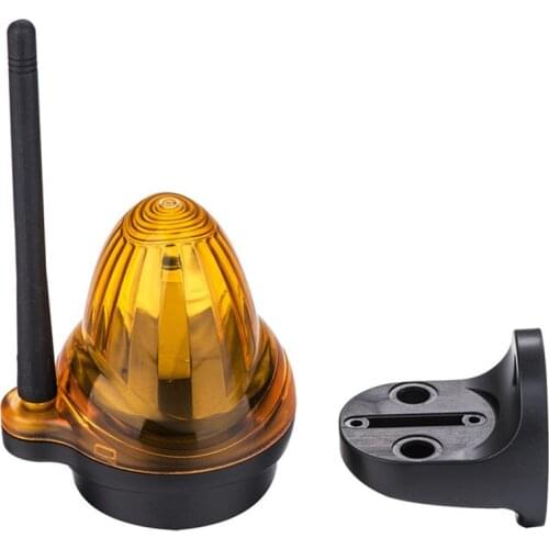 12V 24V 220v outdoor Antenna LED or Bulb Alarm Light Strobe Flashing Emergency Warning Lamp wall mount for Gate Opener no sound