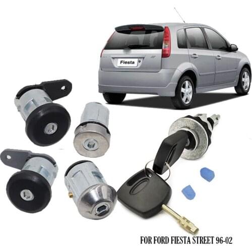 96FGA22050CG 98FU A22050 CDPM FOR FORD FIESTA STREET HATCH 99-02 TRUNK BACK LOCK CYLINDER WITH 2 KEYS