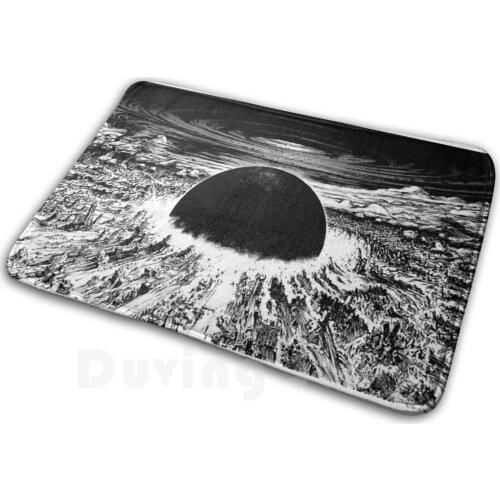 Akira Design Mat Rug Carpet Anti-Slip Floor Mats Bedroom Akira Manga Anime Katsuhiro Otomo Kaneda Culture Japan 80S 90S Tetsuo