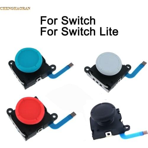 1pc Black blue red white 3D analog joystick Controller sensor replacement for Nintend Switch NS Switch Joy Con controller parts