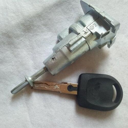 DAKATU Auto left door lock cylinder for VW Magotan Centrol lock HU66 innder milling lock cylinder