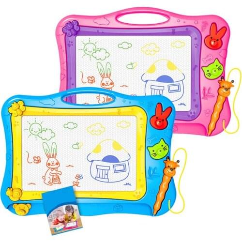 Color Magnetic Writing Board Large Baby Painting Graffiti Board Erasable Drawing Board Educational Toys For Children Drawing