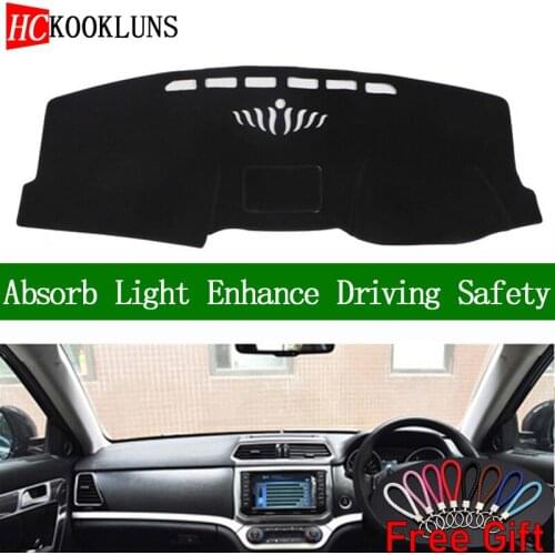 For HAVAL H6 coupe 2015 2016 2017 Right Hand Drive Car Dashboard Cover Dash Mat Dash Board Pad Carpet Dashmat