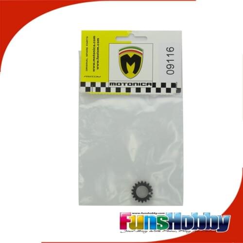 Italy Motonica 1:8 On Road RC Model Nitro Car Parts 18T Pinion for Second Gear Applied to P8C P8F P81 (COD.09116)