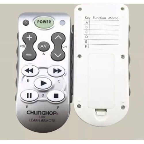 L102 Universal Learning Function Remote Control L-102 For TV SAT DVD CBL CD DVB-T Audio-goods