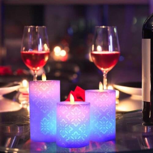 LED Candles Lamp Romantic LED Electronic Candles Lights Flameless Candle Decorative Lights For Birthday Party Wedding Decoration