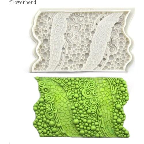 Pearl Strip Silicone Mold Fondant Molds Crocodile Skin Cake Mold Resin Mold Baking Tools Chocolate Mold Cake Decorating Tools