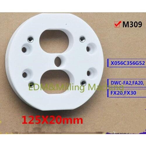 CNC Wire EDM Machine M309 X056C356G52 Ceramic Lower Insulation Board 125x20mm For CNC FX20/FX30/FA2/FA20 Service