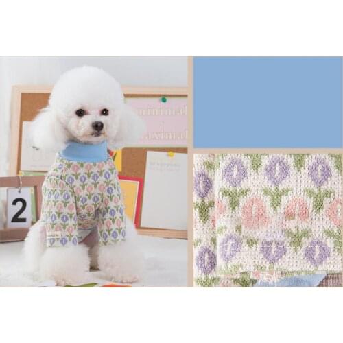 Knitted Fabric Cozy Autumn Winter Dogs Puppy Knitwear Costume Pet Supplies Pet Sweater Soft for Travel