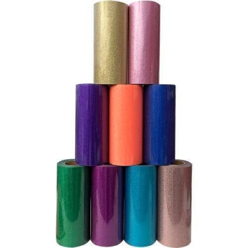 1 sheet 30cmx30cm Glitter vinyl for heat transfer heat press cutting plotter Made in South Korea