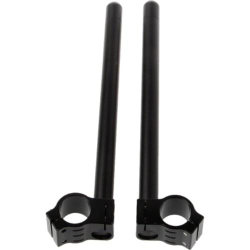 1 Pair Universal CNC 33mm 7/8" Motorcycle Clip on Ons Fork Riser Regular Handlebar