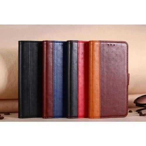 10 pcs For SONY XZ4 COMPACT Xperia5 Xperia20 Xperia8 XA3 XZ3 Xperia10 Retro Shockproof Double Color Leather Wallet Flip Case