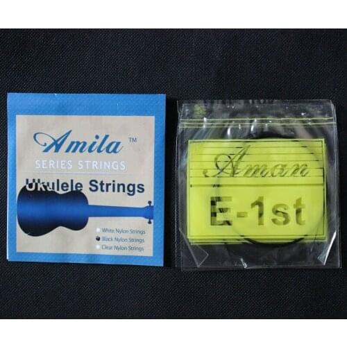 10 Packs Full Set White Black Clear Colorful Nylon Hawaii Guitar 4 Strings Ukulele Strings