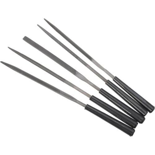 5pcs/set Needle Files Set for Jeweler Diamond Wood Carving Metal Glass Stone Craft DIY Hand Tools