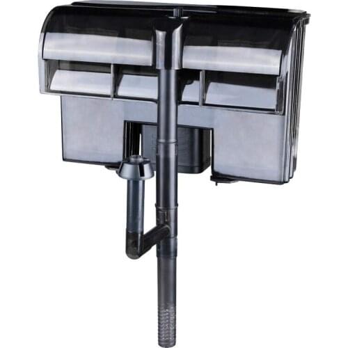 Aquarium Submersible 3-in-1 External Hanging Fish Tank Power Filter Waterfall External Aquarium Air Pump Surface Skimmer