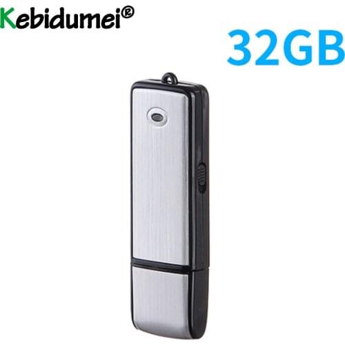 Dropship 32GB/16GB/8GB Digital Audio Voice Recorder Pen Dictaphone USB Recorder Conference Flash Drive portable Mini Recorder