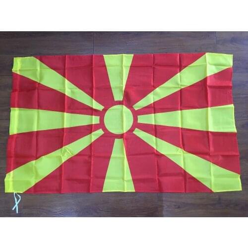 Macedonia Flag Activity Decorative Banner 90x150cm